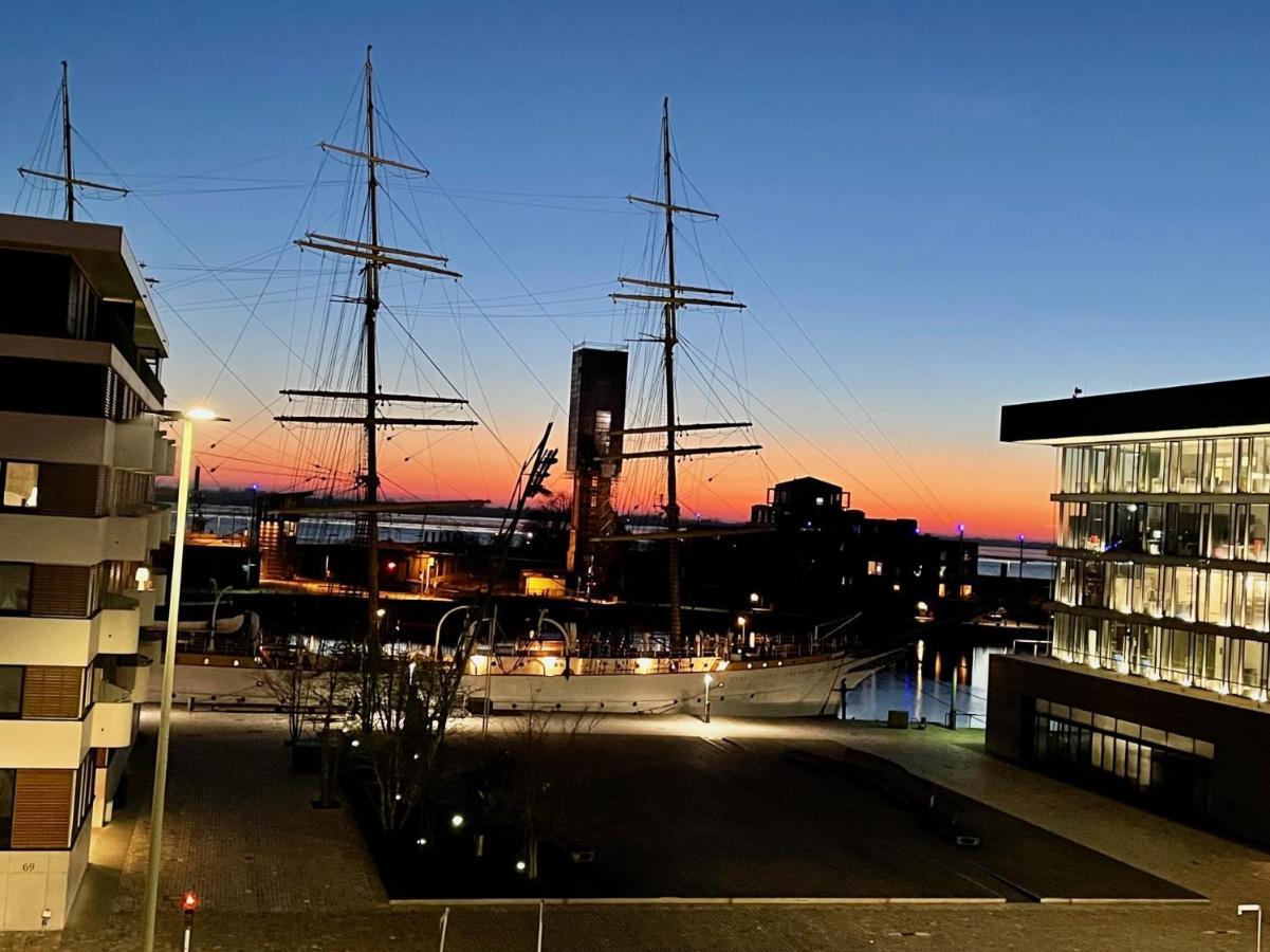 Ferienwohnungen An Der Weser Bremerhaven Exterior photo