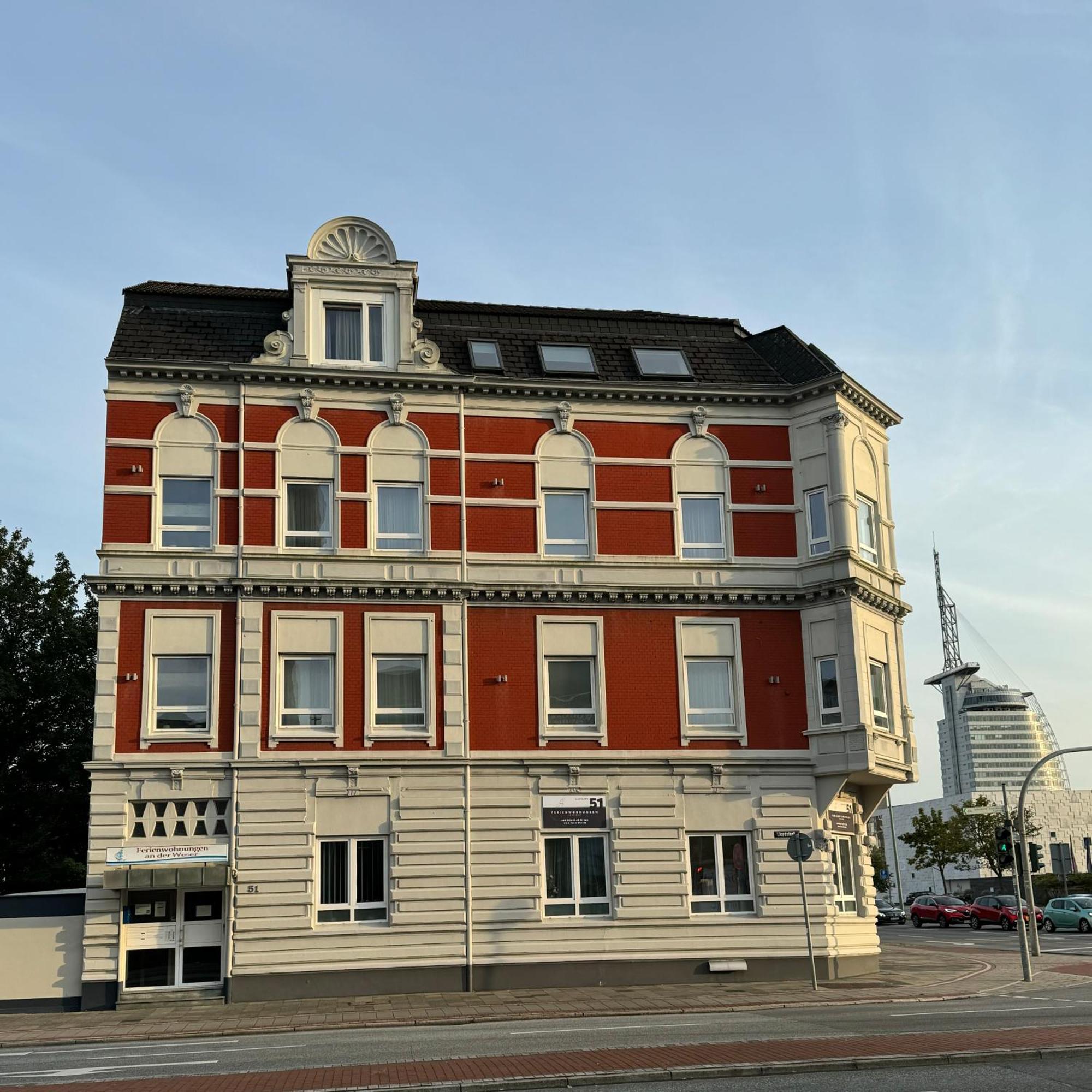 Ferienwohnungen An Der Weser Bremerhaven Exterior photo